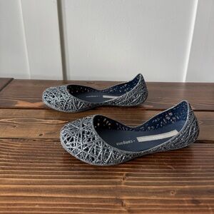 Mini Melissa Campana Navy Glitter
